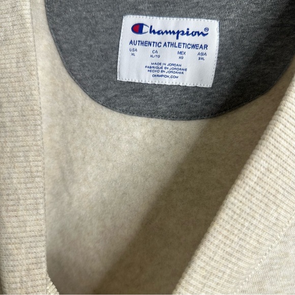 Champion V-Neck Sweater Men’s XL NWT - Picture 5 of 5